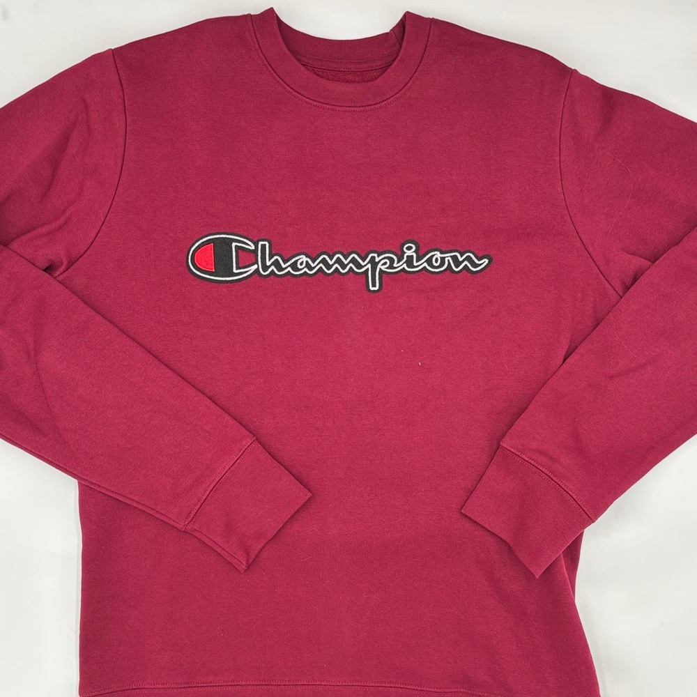 Champion Reverse Weave Sweatshirt in Cranberry Tart